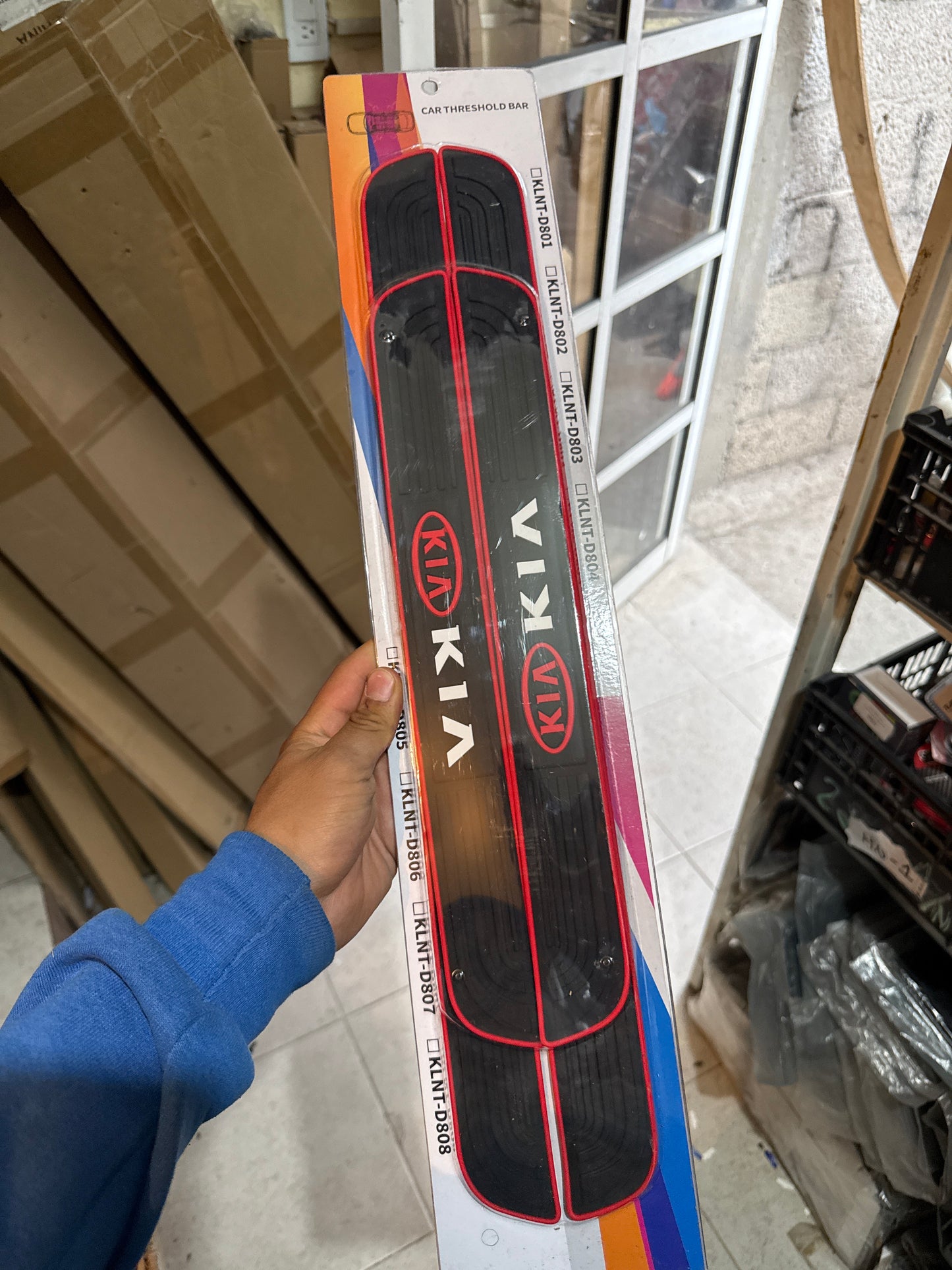 Embellecedor para Estribos de Goma