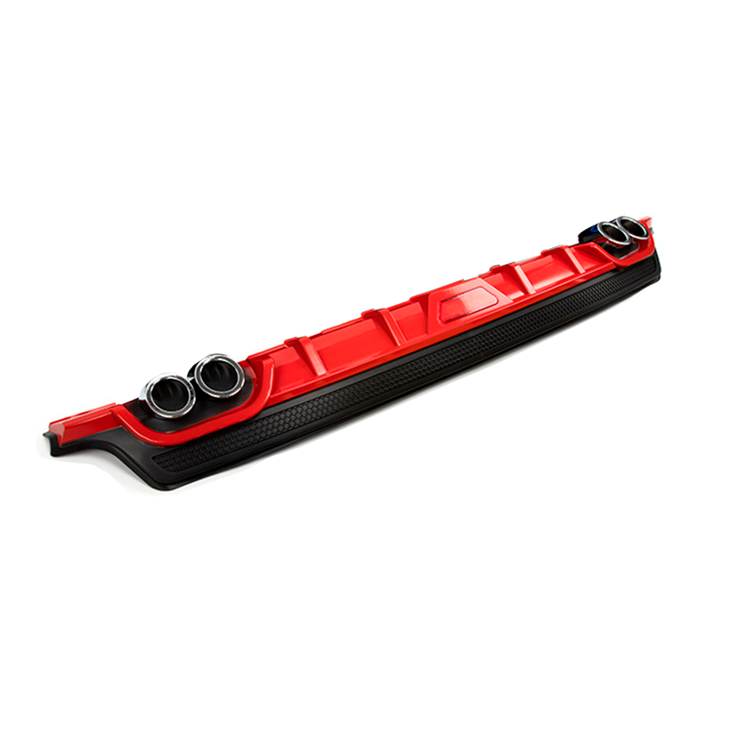 Difusor Trasero Universal 4 escapes