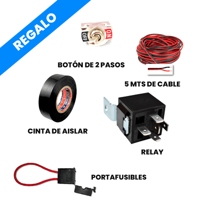 Juego Faro 3 Lupas con Arillo Excelente Iluminación