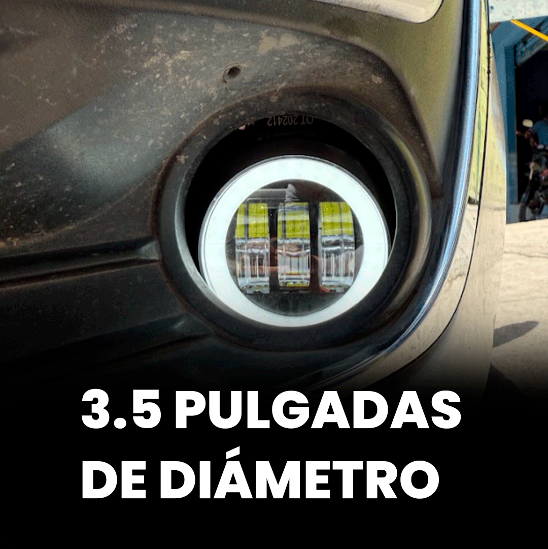 Juego Faro 3 Lupas con Arillo Excelente Iluminación