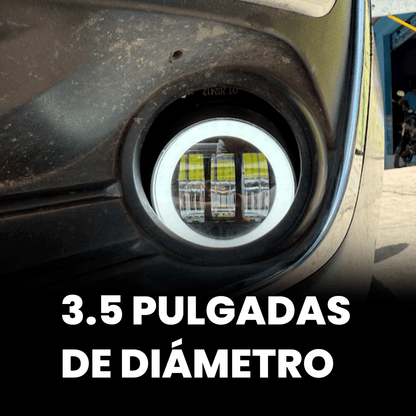 Juego Faro 3 Lupas con Arillo Excelente Iluminación