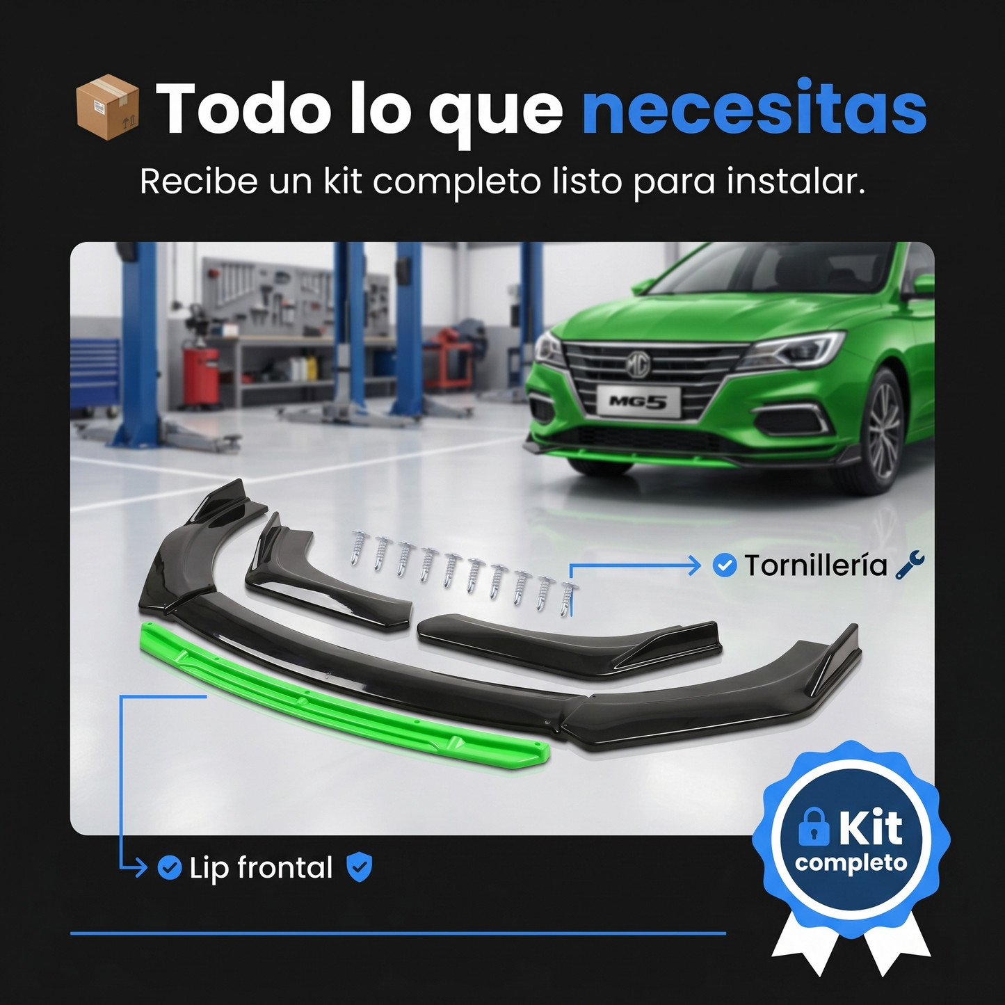 Kit Lip Agresivo Delantero Universal
